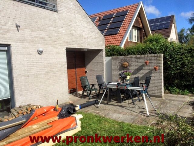 Overkapping woningbouw